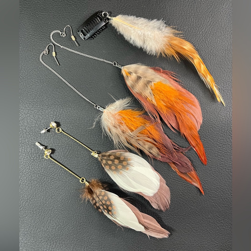 LOT of Feather Fun - 5 pieces
